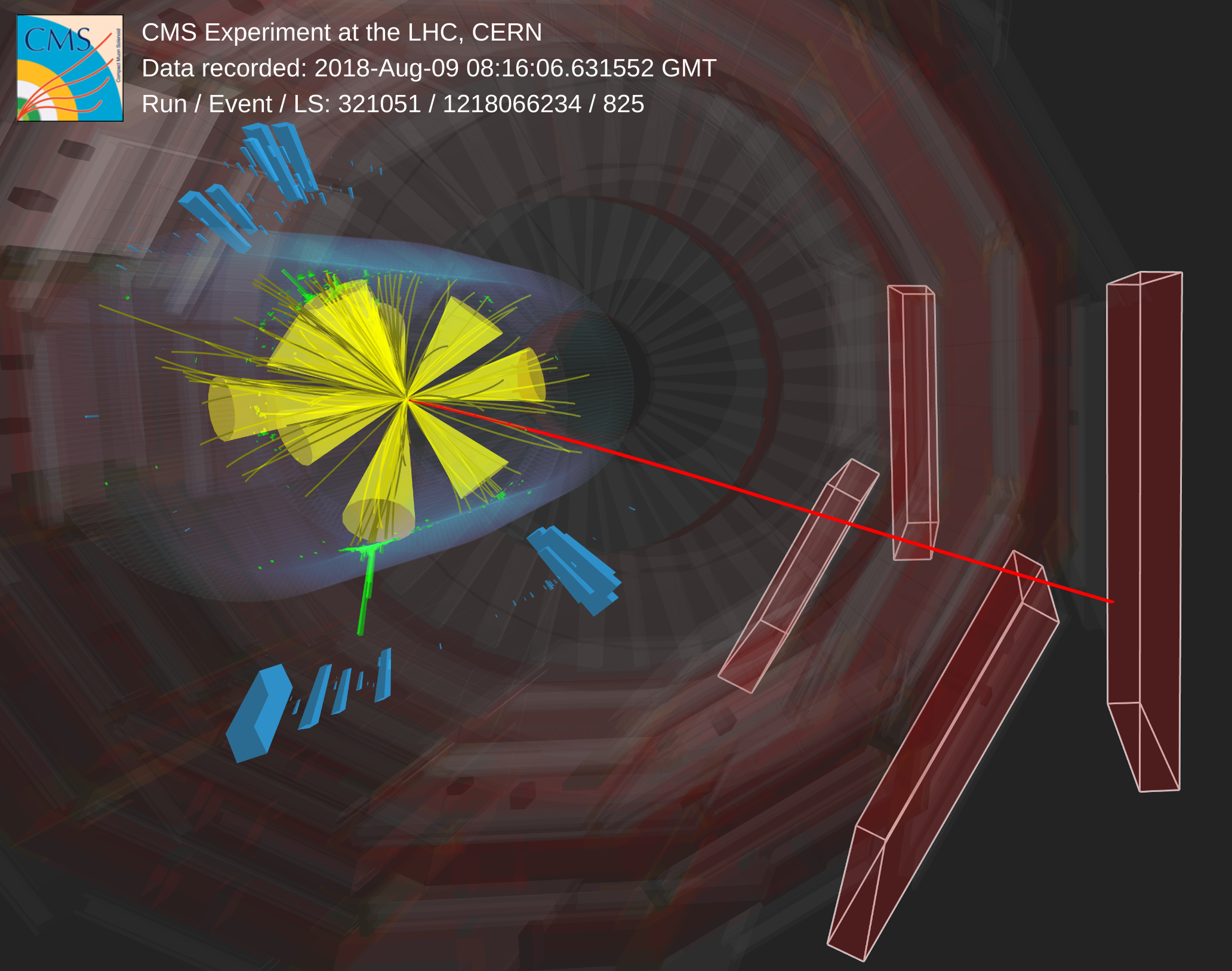 CMS experiment event display